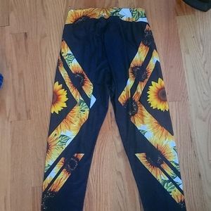 Sunflower leggings